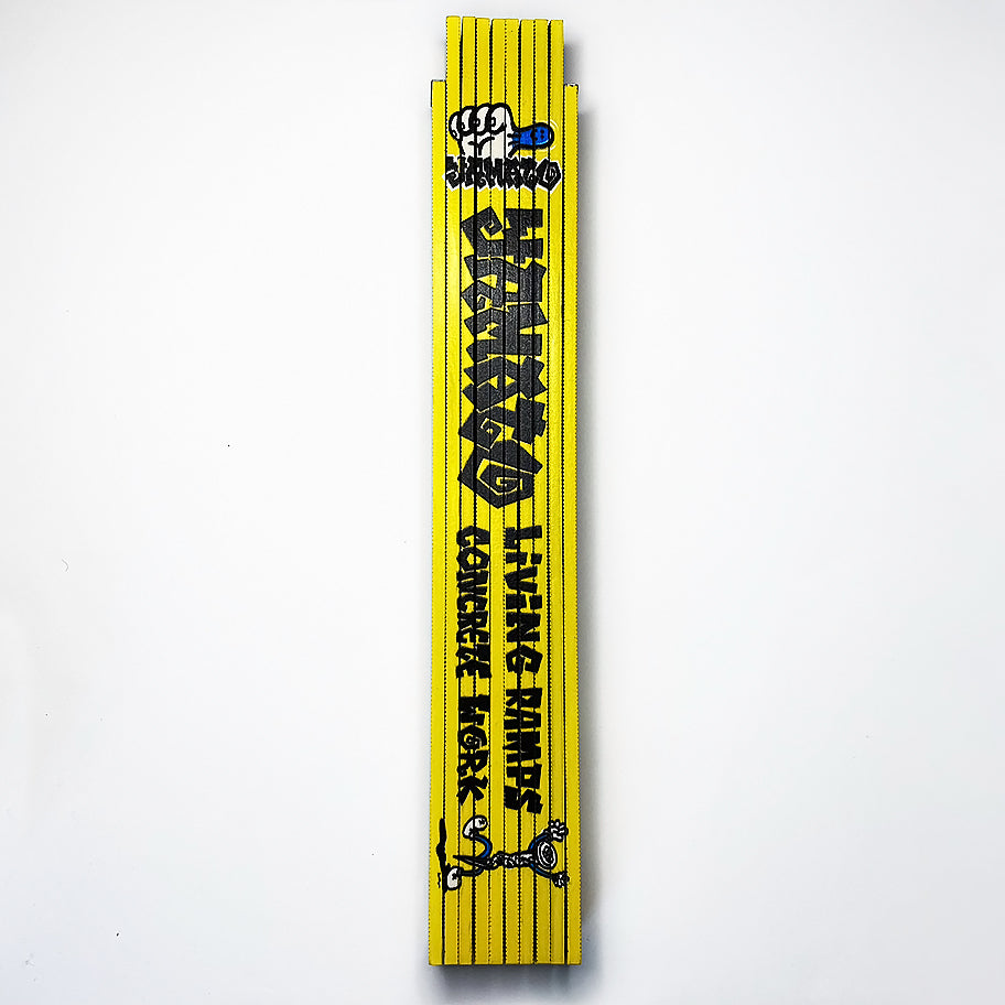 YAMATO "Concrete Work" ruler yellow