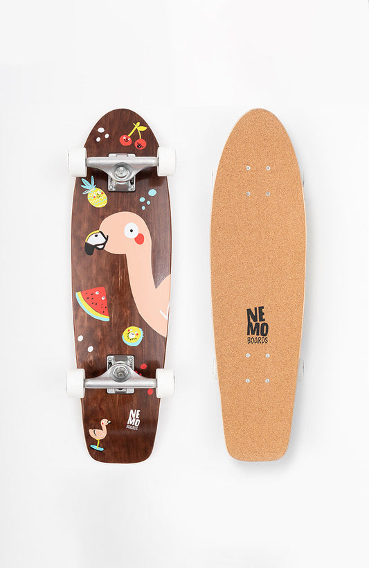 Teen Skateboard - Flamingo