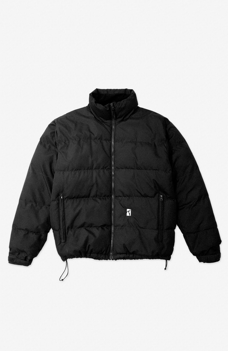 Puffer jacket - black